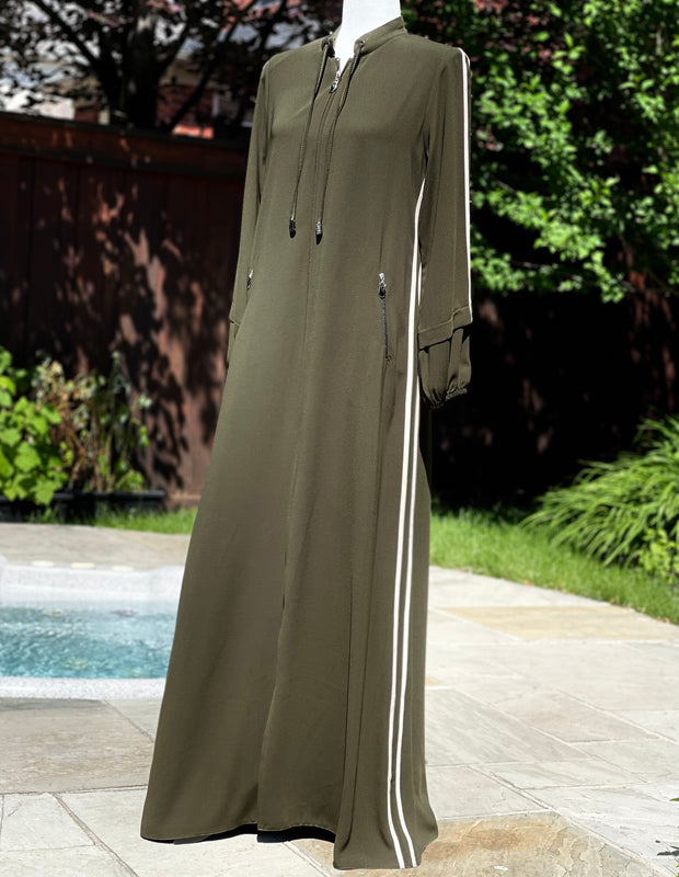 Sporty hotsell abaya designs